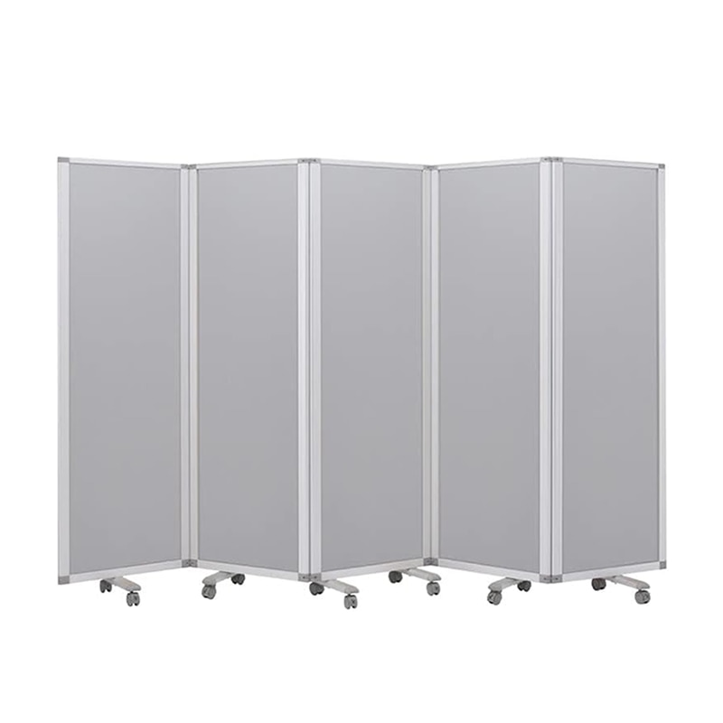 コマイ 5連スクリーン クロスタイプ グレー 幅3000×高さ1800mm TP5-1806BN-FFYY 1台（ご注文単位1台）【直送品】