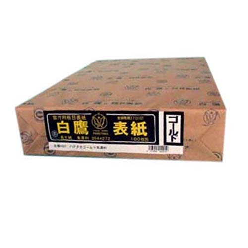 4001 板目表紙 B4美濃判 (100枚入) 1パック (ご注文単位1パック)【直送品】