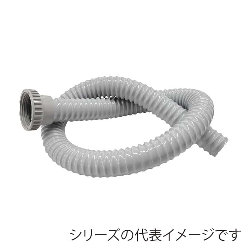 スギコ産業 40A用ジャバラホース 管用ネジ 100cm TA1967-TO-192／100K 1個（ご注文単位1個）【直送品】