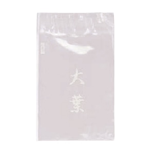牧包装 OPP防曇袋 大葉印刷 テープ付き 100枚/箱(ご注文単位200箱)【直送品】