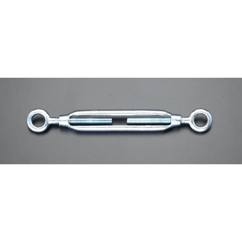 エスコ EA638KN-24 3/4”ターンバックル(スチール製/アイ&アイ) 1個(ご注文単位1個)【直送品】