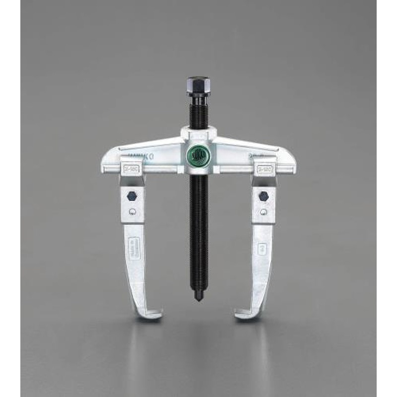 エスコ EA500AA-120 120mmスライドアームプーラー(2本爪) 1個(ご注文単位1個)【直送品】