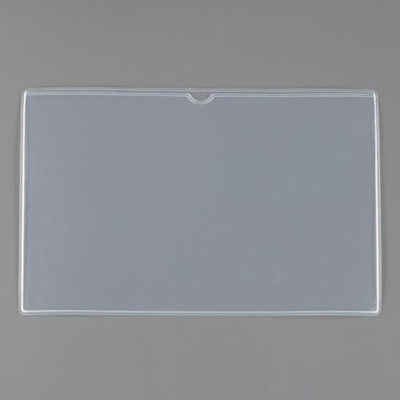 エスコ EA762C-15B 266x375mm/B4カードホルダー(軟質/20枚) 1個（ご注文単位1個）【直送品】