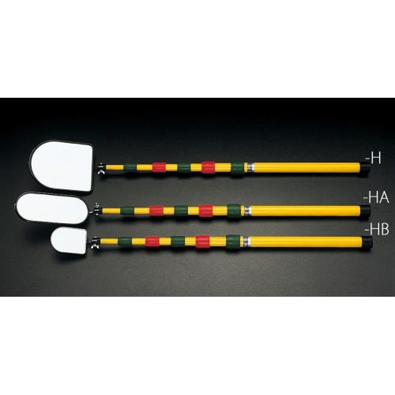 エスコ EA724H 150x188mm/600-2000mm下水管ミラー(伸縮) 1個(ご注文単位1個)【直送品】