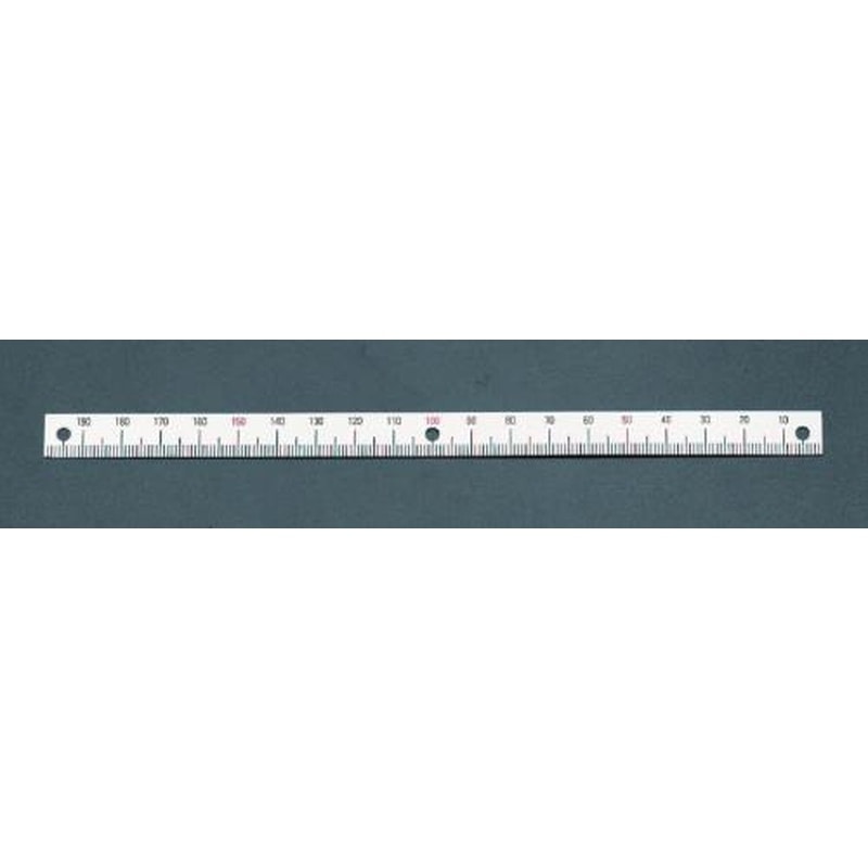 エスコ EA948J-115 500mm［左方向/下目盛]スケール(ネジ止付) 1個（ご注文単位1個）【直送品】