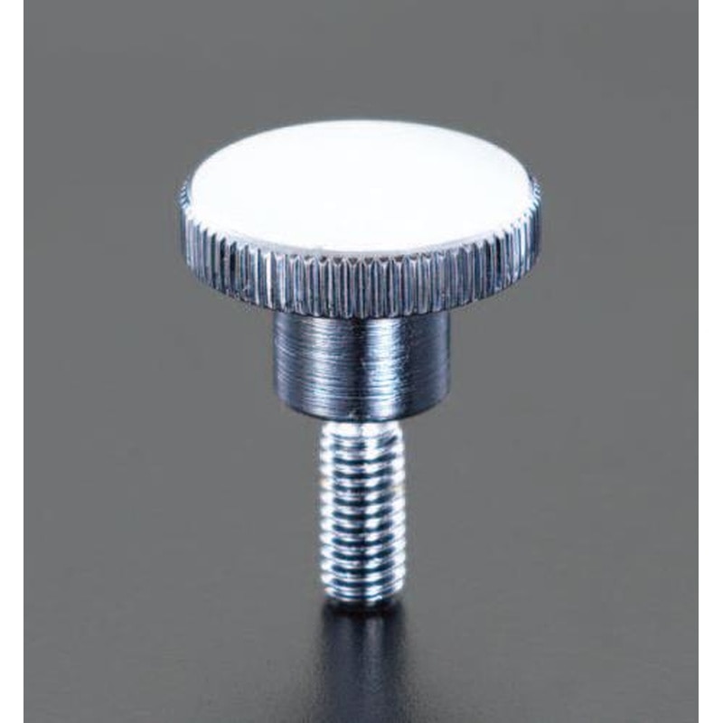 エスコ EA948BY-10 24xM6x30mm［S35C]雄ねじノブ 1個（ご注文単位1個）【直送品】