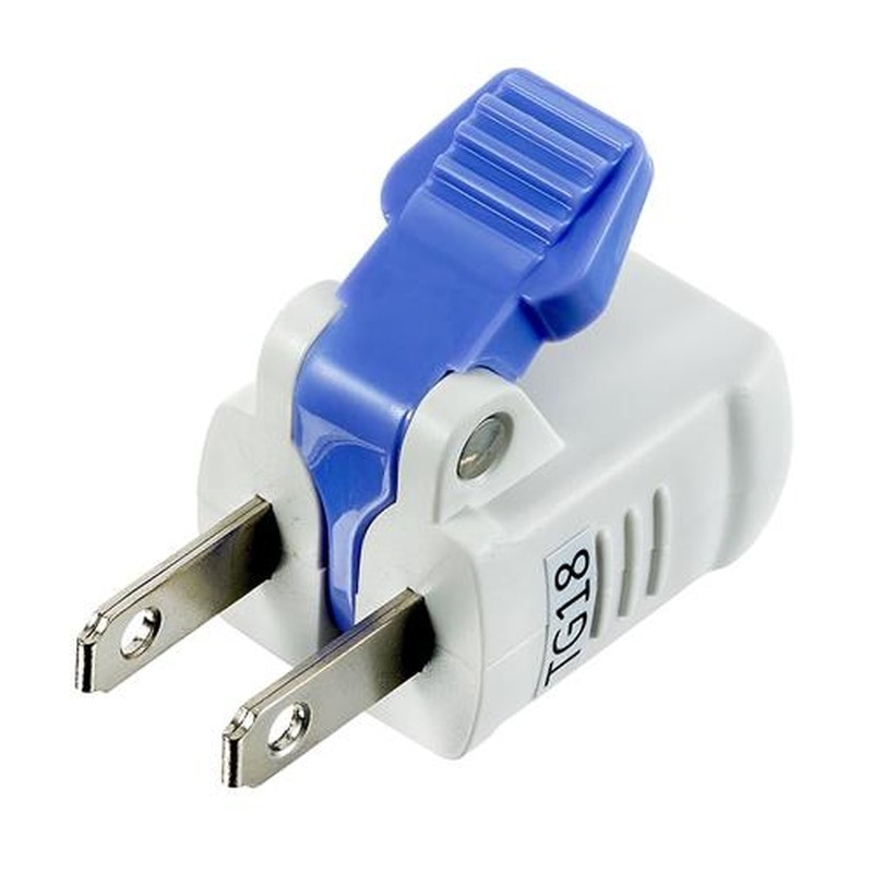 エスコ EA940CD-59 AC125V/15Aツマミ付プラグ(3個) 1個(ご注文単位1個)【直送品】