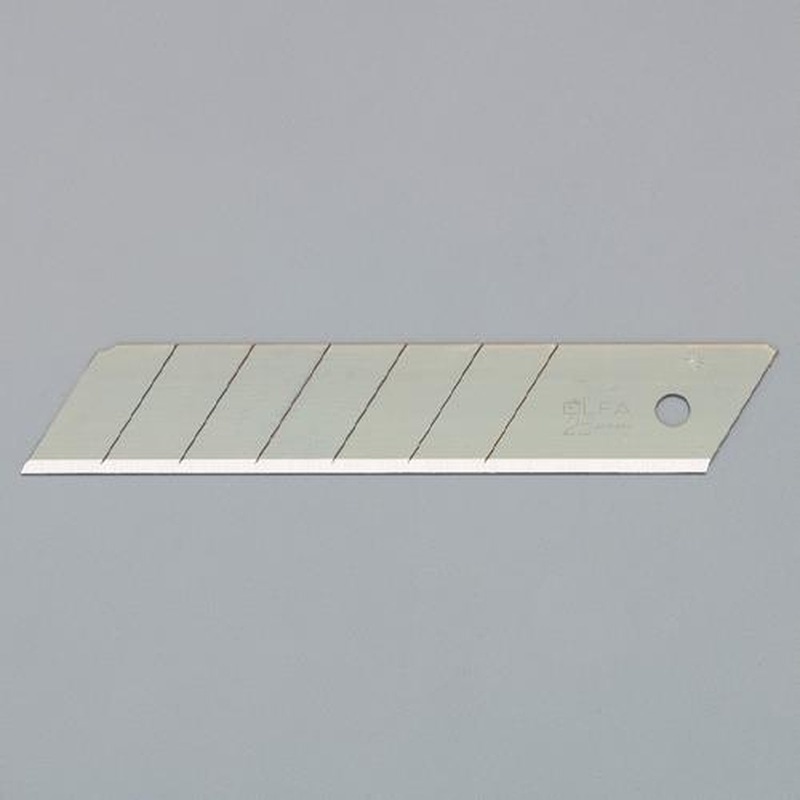 エスコ EA589BA-6 126x25x0.7mmカッターナイフ替刃(5枚) 1個（ご注文単位1個）【直送品】