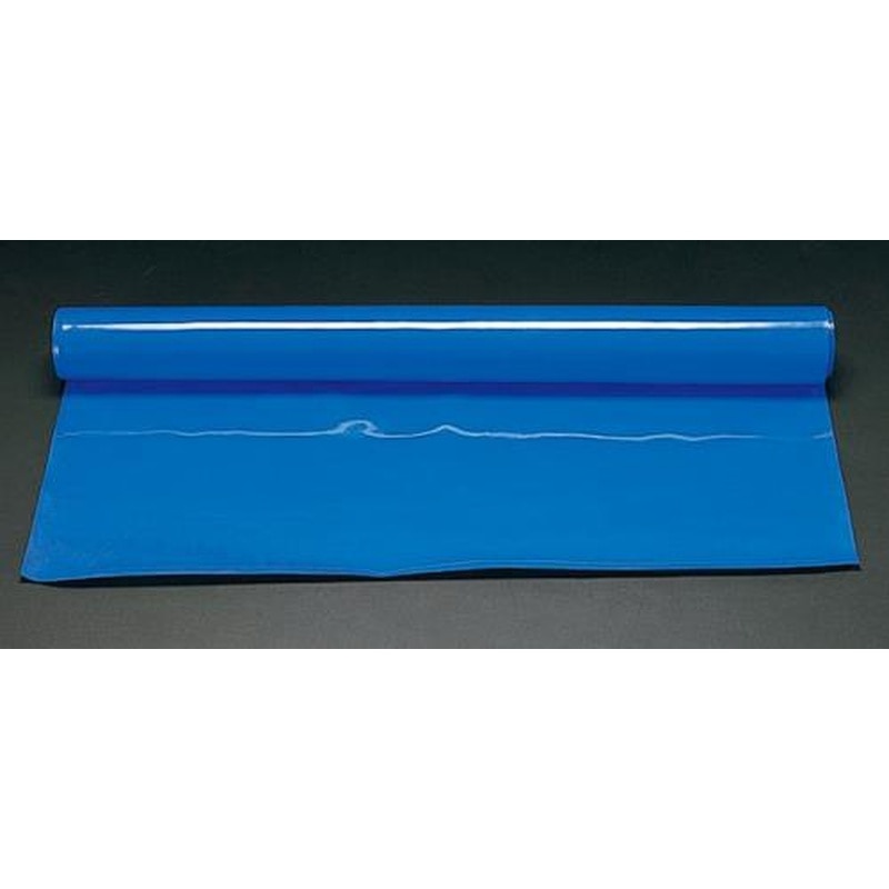 エスコ EA997RB-210B 1.0x10m/2.0mmゴムシート(ブルー) 1個(ご注文単位1個)【直送品】