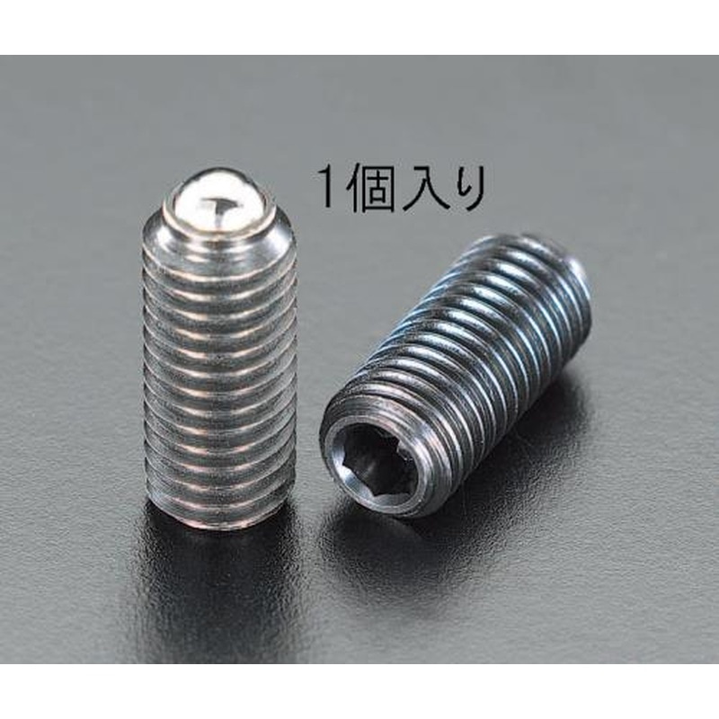 エスコ EA948DA-22 M4軽荷重ボールプランジャー 1個(ご注文単位1個)【直送品】