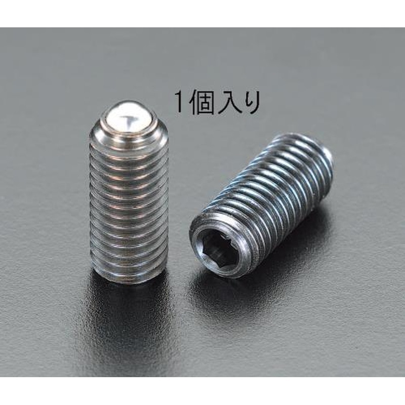 エスコ EA948DA-34 M6重荷重ボールプランジャー 1個(ご注文単位1個)【直送品】