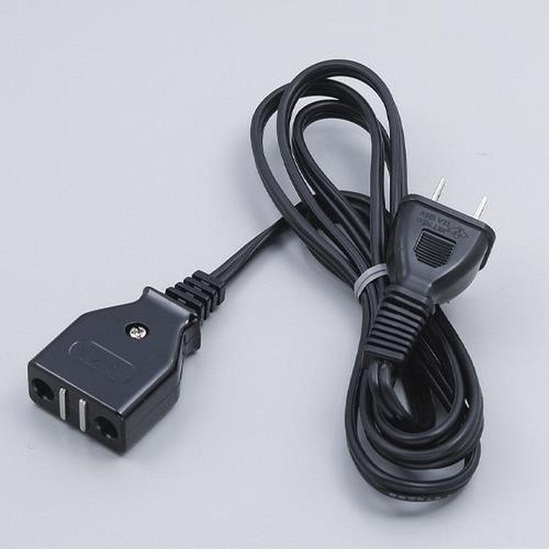 エスコ EA815GN-121 AC125V/12Ax1.4m電気ポットコード 1個(ご注文単位1個)【直送品】