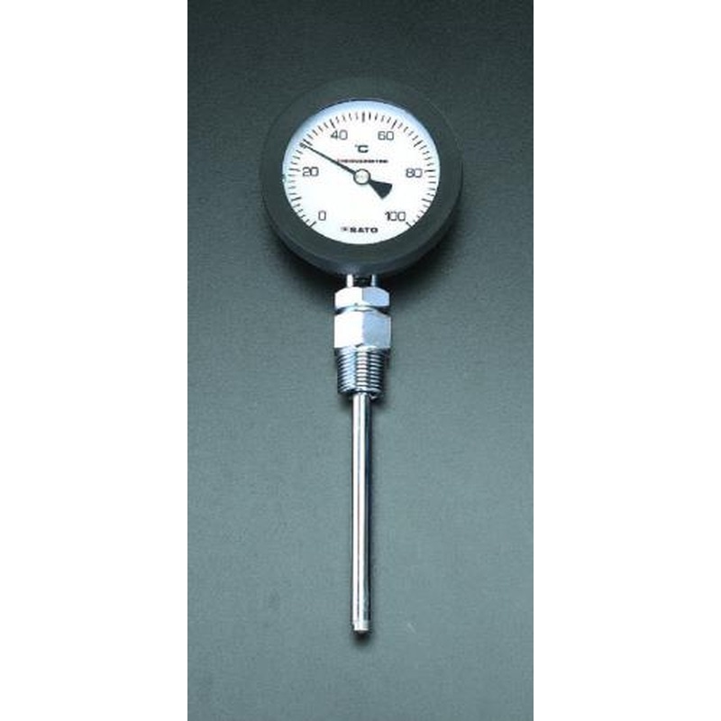 エスコ EA727AA-1 0-50℃/50mmバイメタル式温度計 1個（ご注文単位1個）【直送品】