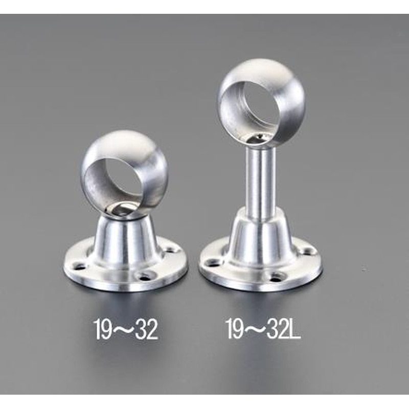 エスコ EA951EK-32 74mm(32mm)ブラケット(ステンレス製) 1個（ご注文単位1個）【直送品】
