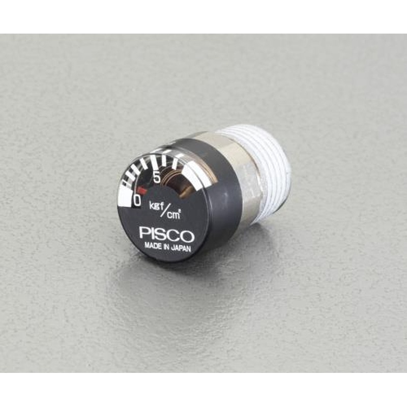エスコ EA425PS-2 R1/4”プレッシャーゲージ(雄ねじ) 1個（ご注文単位1個）【直送品】
