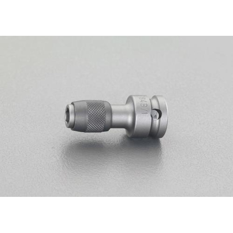 エスコ EA611AX-3 1/4”Hex-3/8”DRクイックアダプター 1個(ご注文単位1個)【直送品】