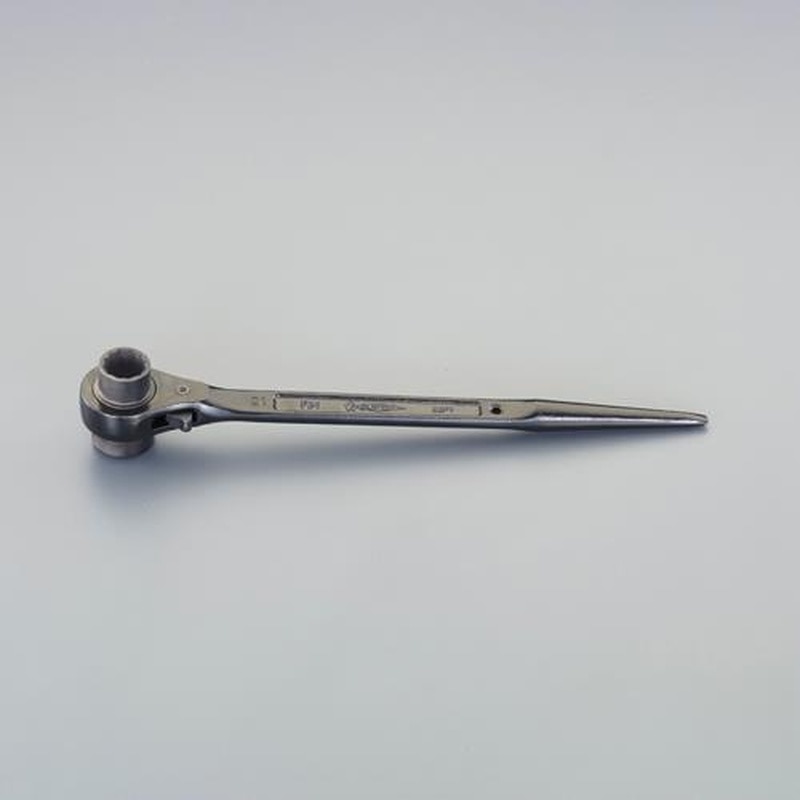 エスコ EA602AT-3 10x14mm/225mm両口ラチェットレンチ(シノ付) 1個(ご注文単位1個)【直送品】