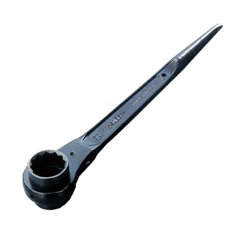 エスコ EA602AT-33 41x46mm/500mm両口ラチェットレンチ(シノ付) 1個(ご注文単位1個)【直送品】