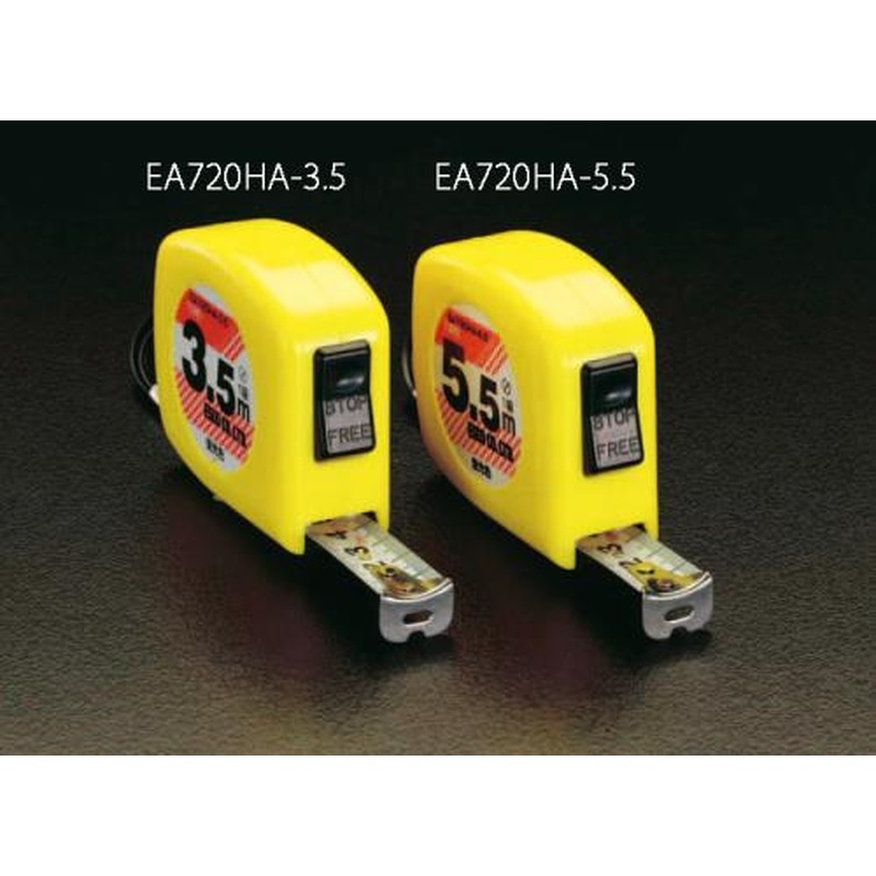 エスコ EA720HA-3.5 19mmx3.5mメジャー(蛍光色) 1個（ご注文単位1個）【直送品】
