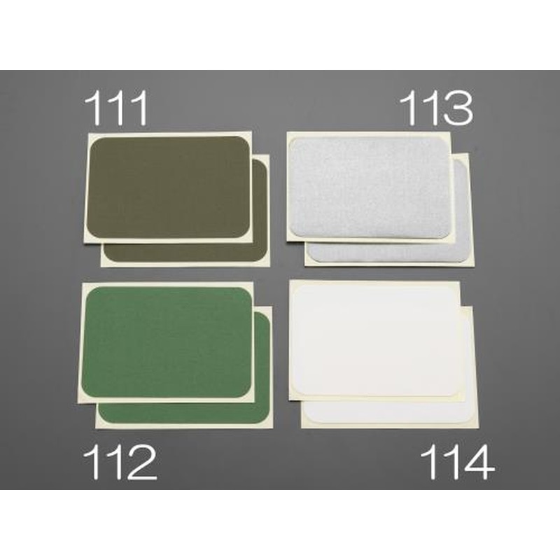 エスコ EA944MT-111 110x160mmシート補修強力粘着シート(OD/2枚) 1個(ご注文単位1個)【直送品】