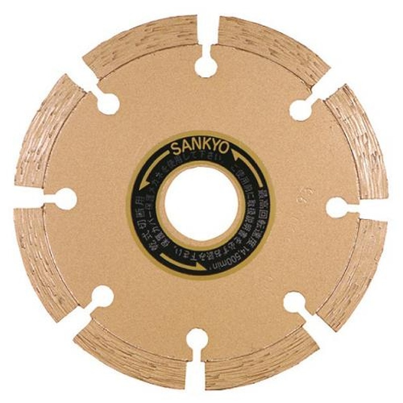 エスコ EA843RA-21 φ105x2.2x20.0mmダイヤモンドカッター(セグメント) 1個(ご注文単位1個)【直送品】
