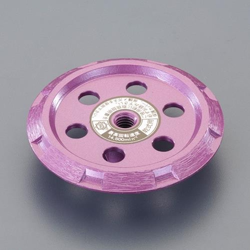 エスコ EA809-77 φ90x10mm/M10ダイヤモンドカッター(V溝用) 1個(ご注文単位1個)【直送品】