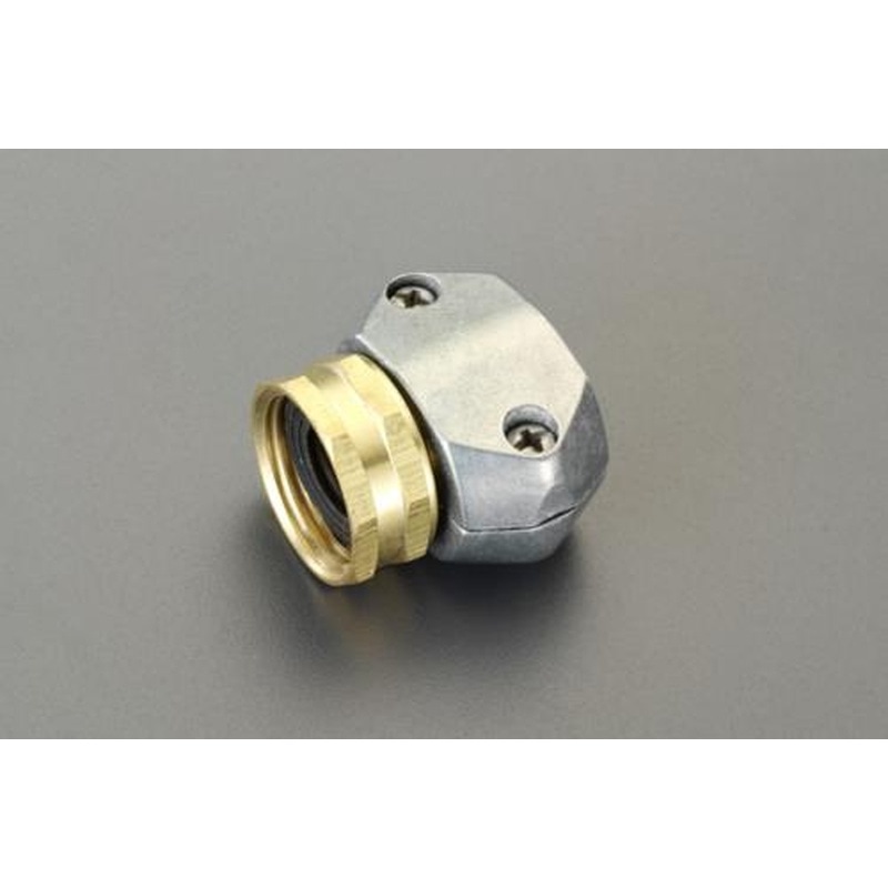 エスコ EA124GC-32F 3/4”NH/5/8”x3/4”ホース継手(真鍮製) 1個（ご注文単位1個）【直送品】