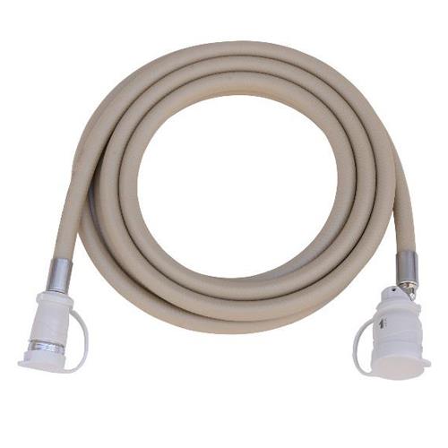 エスコ EA467BC-5A 7mmx5.0mガスホース(カプラー付・LP・都市 1個(ご注文単位1個)【直送品】