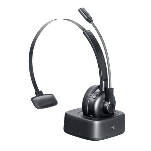 エスコ EA763BC-83A Bluetoothヘッドセット(充電クレードル付) 1個 (ご注文単位1個)【直送品】