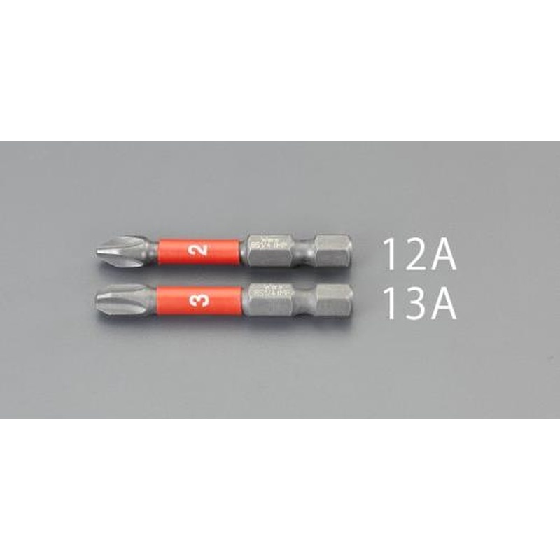 エスコ EA611MA-12A #2x50mm［＋]ドライバービット(ダイヤコート・インパクト用) 1個（ご注文単位1個）【直送品】