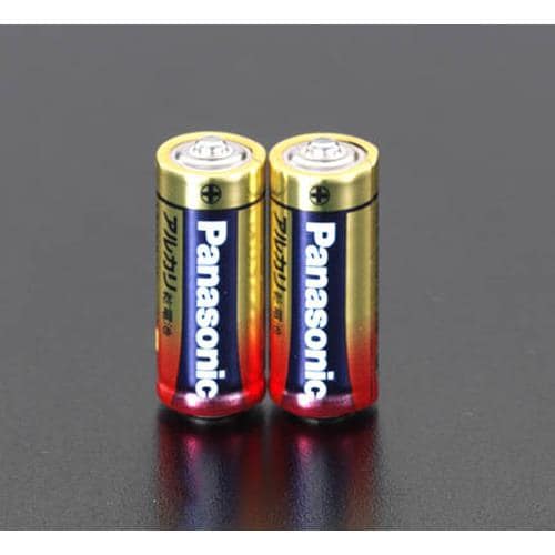 エスコ EA758YA-5A [単5x 2本] 乾電池(アルカリ) 1袋 （ご注文単位1袋）【直送品】
