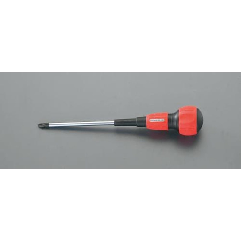 エスコ EA557AM-2 #2x100mm［＋]ドライバー(パワーグリップ電工) 1個（ご注文単位1個）【直送品】