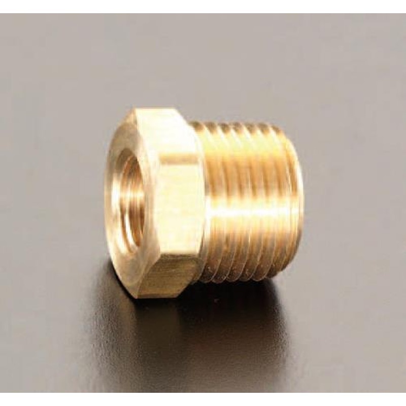 エスコ EA442AB-34 NPT3/8”xNPT1/2”NPTブッシング 1個（ご注文単位1個）【直送品】