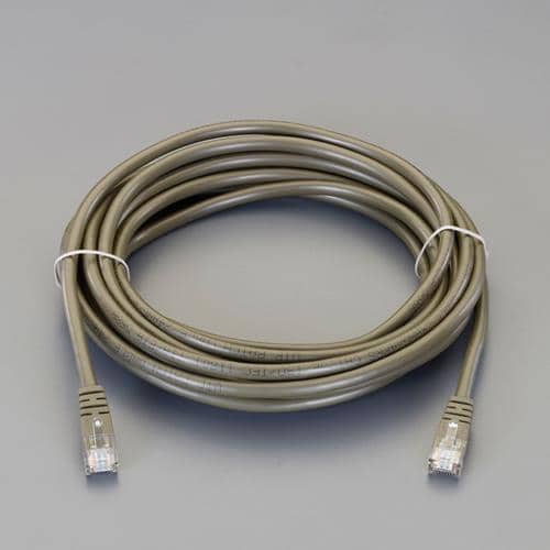 エスコ EA764BS-30A [OD色] 30m LANケーブル(cat6/単線) 1巻 （ご注文単位1巻）【直送品】
