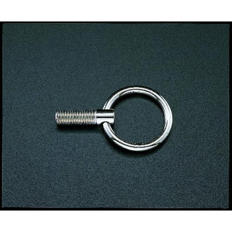 エスコ EA638BQ-12 M12x30mm/40mm径リングボルト(ステンレス製) 1個(ご注文単位1個)【直送品】