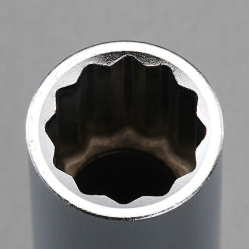 エスコ EA618P-6A 3/8DR ソケットレンチセット 1セット (ご注文単位1セット)【直送品】