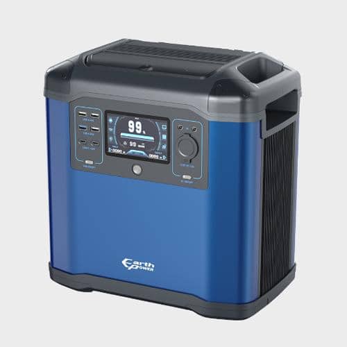 エスコ EA812HB-54 1632Wh/2000W ポータブル電源(急速充電) 1台 (ご注文単位1台)【直送品】