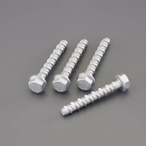 エスコ EA945BY-5 φ14x75mm ねじ固定式あと施工アンカー(鉄/4本) 1束 （ご注文単位1束）【直送品】