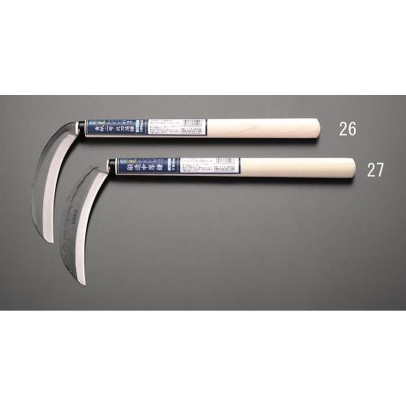 エスコ EA650BA-27 160mm/395mm中厚鎌(両刃) 1個（ご注文単位1個）【直送品】