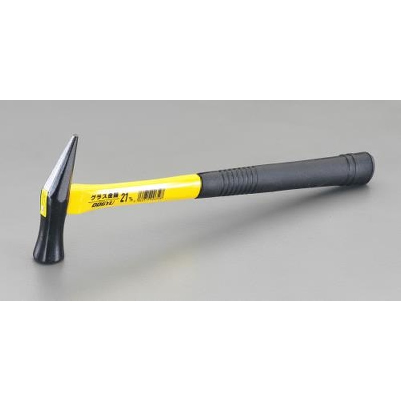 エスコ EA575YG-2 225g/28mm先切ハンマー(ファイバーグラス柄) 1個(ご注文単位1個)【直送品】