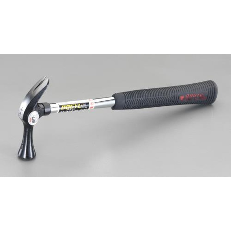 エスコ EA575YD-1 25mm/440gネイルハンマー(Sパイプ柄) 1個(ご注文単位1個)【直送品】