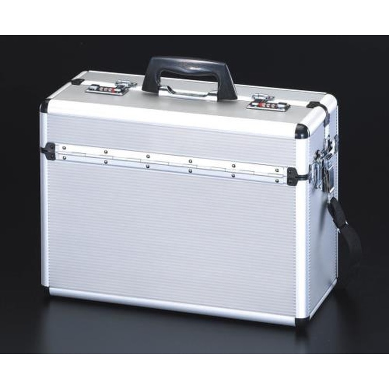 エスコ EA502TA-2 457x203x330mmアルミケース 1個（ご注文単位1個）【直送品】