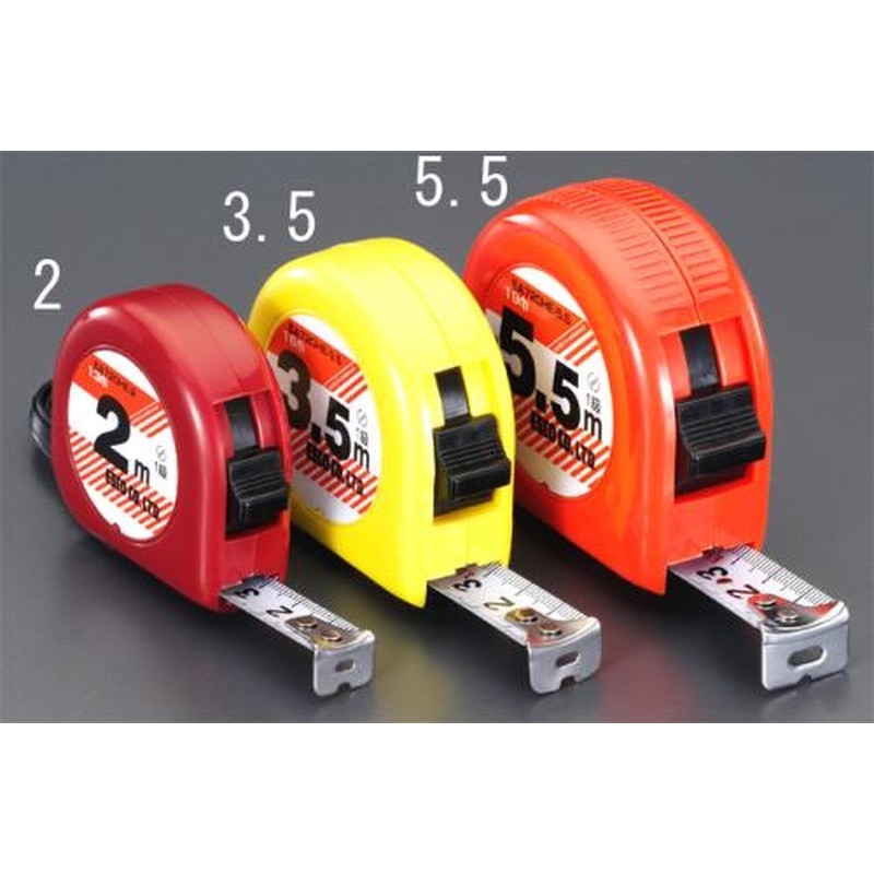 エスコ EA720HE-3.5 16mmx3.5mメジャー(ストッパー付) 1個（ご注文単位1個）【直送品】