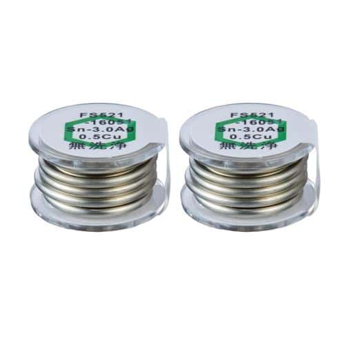 エスコ EA310D-151 φ1.6mm/50cm 鉛フリーはんだ(2個) 1袋 (ご注文単位1袋)【直送品】