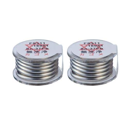 エスコ EA310D-251 φ1.6mm/50cm 鉛入りはんだ(2個) 1袋 (ご注文単位1袋)【直送品】