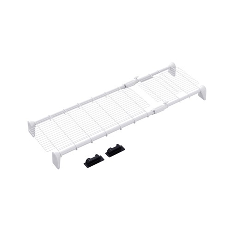 エスコ EA951FE-55B 750-1150x330mm 伸縮突っ張りメッシュ棚 1個 （ご注文単位1個）【直送品】