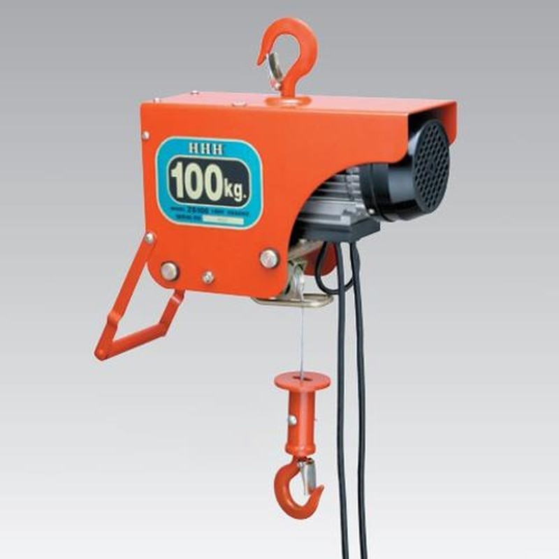 エスコ EA987DB-2 AC100V/100kgx10m電気ホイスト 1個(ご注文単位1個)【直送品】