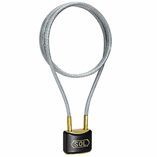 エスコ EA983TT-152A 900mm ワイヤー錠(同一キー) 1個 （ご注文単位1個）【直送品】