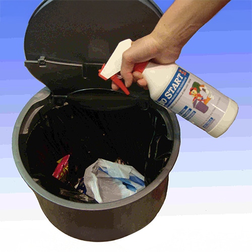エスコ EA939-21 500ml 消臭剤(バイオ・生ゴミ/汚水/汚物等) 1本 (ご注文単位1本)【直送品】