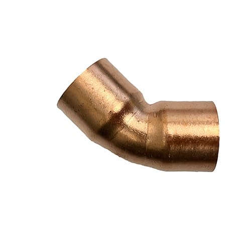 エスコ EA432BC-12 31.75mm 銅管エルボ(45°/1個) 1束 (ご注文単位1束)【直送品】